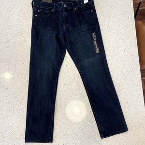 GAP Real Straight Fit jeans. Low rise 8/29 short.
